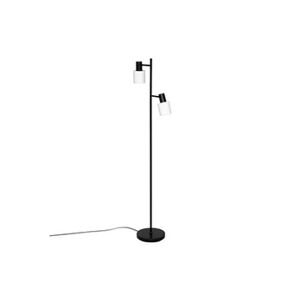 ATMOSPHERA Lampadaire droit Taïs 143 cm métal noir - Noir - Publicité