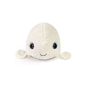 Pabobo Veilleuse peluche avec sons apaisants Beluga Blanc - Publicité