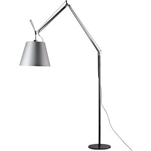 Artemide Lampadaire Tolomeo Mega Led Ø 42 Cm (Diffuseur En Satin Et Structure Noire - Aluminium, Acier Avec Variateur Sur La Tête) - Publicité