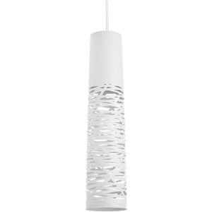 Foscarini Lampe À Suspension Tress Moyenne (Blanc - Fibre De Verre, Métal Chromé) - Publicité