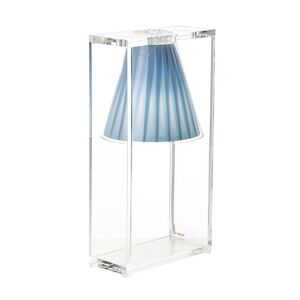 Kartell Lampe De Table Light-Air (Bleu - Technopolymère Thermoplastique Transparent Et Tissu) - Publicité