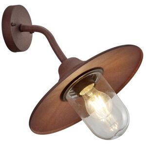 Trio Lighting Trio Brenta Applique Dôme D'extérieur Vintage Rouillée Ip44 - Publicité