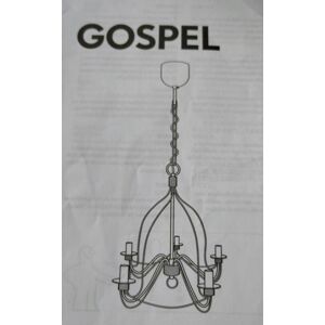 Ikea . Lampadaire . Gospel . Manuel . Publicité