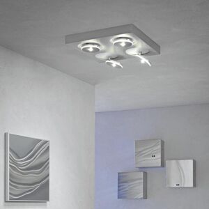 Escale Spot it Plafonnier LED/spot de plafond 4 sources lumineuses, carré, 40760409, - Publicité