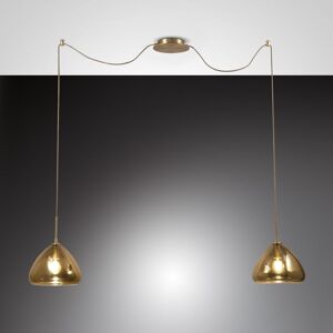 FABAS LUCE Glow Suspension, 2 sources de lumière, décentrée, 3667-42-118,