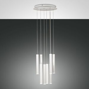 FABAS LUCE Prado Suspension LED avec variateur, 8 sources de lumière, 3685-47-102,