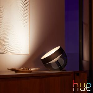 Philips Hue Iris Lampe de table LED RVB avec variateur, 26448900, - Publicité