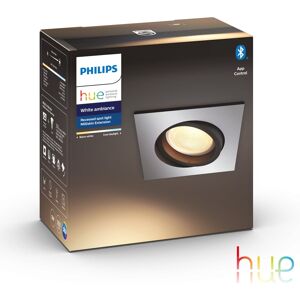 Philips Hue Milliskin Extension de plafonnier/spot à encastrer carré, 8719514338586, - Publicité