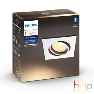 Philips Hue Milliskin Extension de plafonnier/spot à encastrer carré, 8719514338609, - Publicité