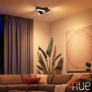 Philips Hue Centris Cross Plafonnier LED RVBB, 4 sources de lumière, 5060830P7, - Publicité