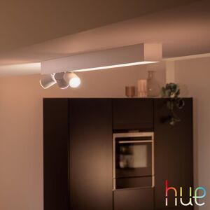 Philips Hue Centris Plafonnier LED RVBB, 4 sources de lumière, 5060931P7, - Publicité