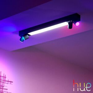 Philips Hue Centris Plafonnier LED RVBB, 5 sources de lumière, 5060730P7, - Publicité