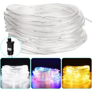 Banggood 10M 100LED Tube Ruban Lumières Extérieures RGB Guirlande Luminaires Lampes Décoratives Maison avec Prise EU - Publicité