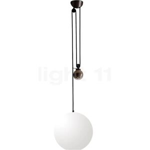 Artemide Aggregato Saliscendi Suspension, opale - abat-jour globe - grande - Publicité