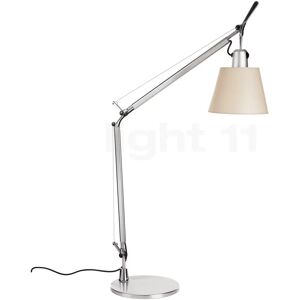 Artemide Tolomeo Basculante Tavolo, parchemin - avec pied de lampe - Publicité