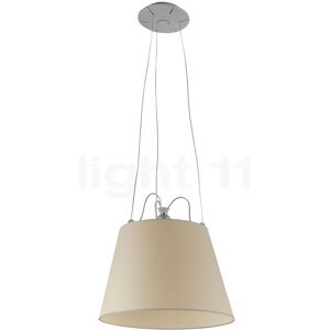 Artemide Tolomeo Mega Sospensione, châssis aluminium/abat-jour parchemin - ø42 cm - Publicité