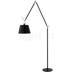 Artemide Tolomeo Mega Terra, châssis noir/abat-jour noir - ø36 cm - transmission à fil - Publicité