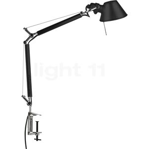 Artemide Tolomeo Micro Tavolo, noir - avec pince de table