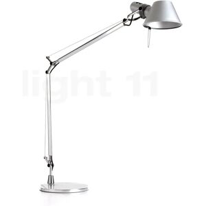 Artemide Tolomeo Tavolo LED, aluminium - avec pied de lampe - tunable white