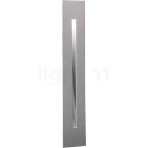 Delta Light Inlet Applique encastrée LED, gris aluminium - 2.700 K - excl. ballasts