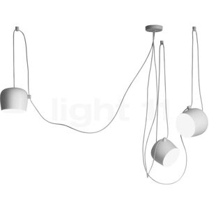 Flos Aim Sospensione LED 3 foyers, blanc