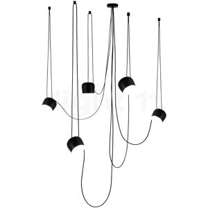 Flos Aim small Sospensione LED 5 foyers, noir