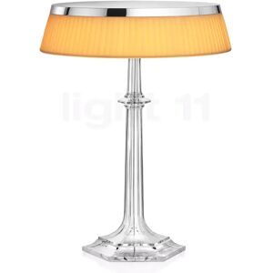 Flos Bon Jour Versailles Lampe de table LED, chrome brillant/couronne tissu - 42,3 cm , fin de série - Publicité