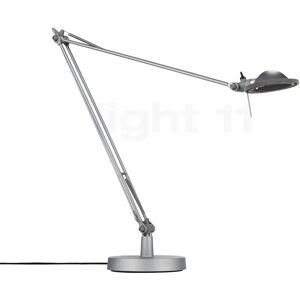 Luceplan Berenice Lampe de table, réflecteur gris aluminium/corps aluminium - avec pied - bras 45 cm - Publicité