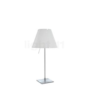 Luceplan Costanzina Lampe de table, aluminium/blanc