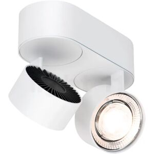 Mawa Wittenberg 4.0 Plafonnier LED 2 foyers - ovale, blanc mat - ra 92