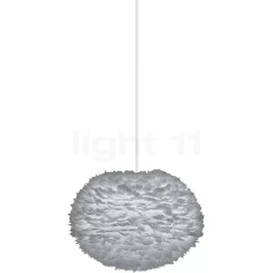 Umage Eos Suspension, abat-jour gris/câble blanc - ø45 cm