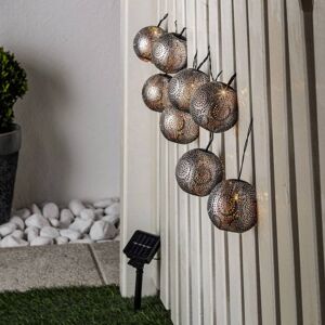 Lindby Hiyabel Guirlande lumineuse LED, argentée - Publicité