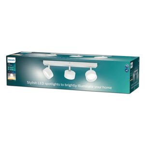 Philips Bracia spot plafond LED à 3 lampes, blanc - Publicité