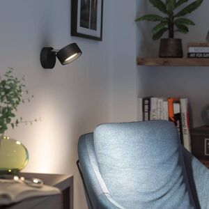 Philips Bracia spot plafond LED à 1 lampe, noir - Publicité