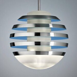 Suspension bleue-claire LED BULO