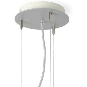 Suspension LED LARAwood M, noyer, Ø 43 cm