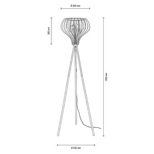 Envostar Faje lampadaire contreplaqué de bouleau - Publicité