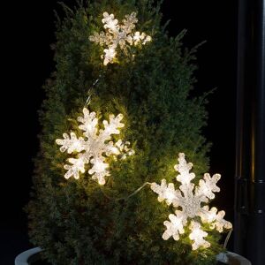 Konstsmide Christmas Guirlande lumineuse LED Flocon de neige 3 lampes - Publicité