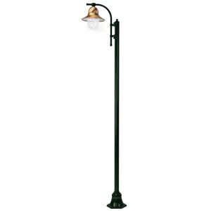 K.S. Verlichting Lampadaire Toscane à 1 lampe 240 cm vert - Publicité