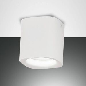 Fabas Luce Plafonnier Smooth à 1 lampe, blanc, IP44 - Publicité