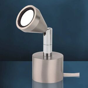 Lampe de table LED Mini, orientable, nickel, 5.000K