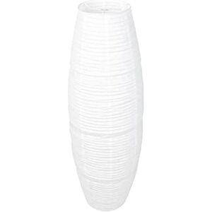 MagiDeal 1pc Papier de Riz lampadaire -Jour Couvercle de pour lampadaire Contemporain Maison hôtel Chambres - Publicité