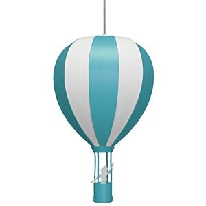 R&M Coudert Lampe Suspension Chambre d'enfant Montgolfière Turquoise - Publicité