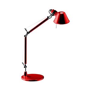 Artemide Tolomeo Micro Lampe de table avec pied, longueur 45 cm, hauteur 37 cm, max 73 cm, orange 60.00W - Publicité