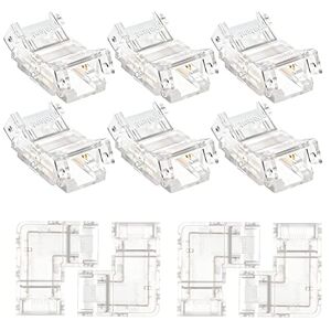 Beausoleil 10PCS 2 Pin 8Mm Cob LED Connecteur Kit Pièces de Rechange Accessoires pour 8Mm Cob Lights - Publicité