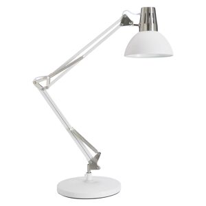 Aluminor Lampe de bureau Led Calypsa blanche