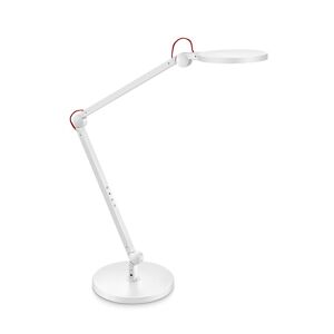 Cep Lampe de bureau Led intégrée Giant - Cep - 11,13 W - Bras articulé - Blanc Gris foncé