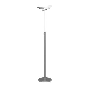 Unilux Lampadaire led Unilux zelux gris métal prise europe