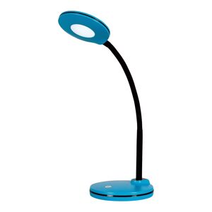 Hansa Lampe LED Splash Lagoon,avec variateur. Dim. Tête D10,5 cm, bras flexible H32 cm, socle D13 cm