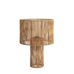 No Name Lampe de table Ø30x43 cm Lavatera jute naturel Light & Living